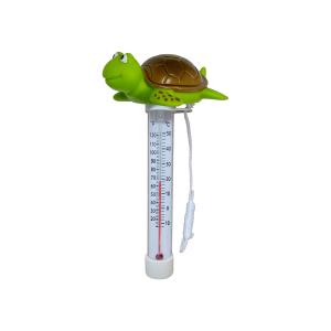 Plovoucí teploměr s provázkem - veselá želva