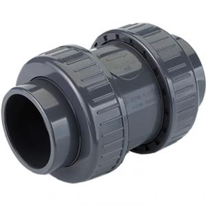 Zpětný ventil PVC-U, 2x lepený spoj, 50mm
