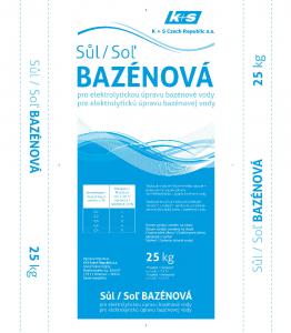 Sůl bazénová 25 kg pro elektrolytickou úpravu bazénové vody