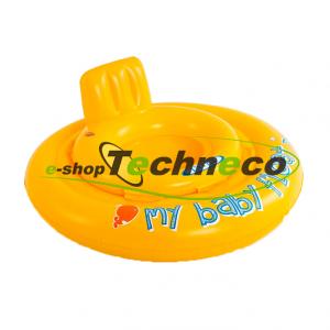INTEX 56585 Nafukovací plavecký sedák s opěrkou My Baby Float