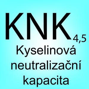 Stanovení alkality (jako KNK4,5)