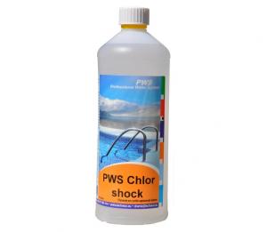 PWS Chlor shock kapalný 1l