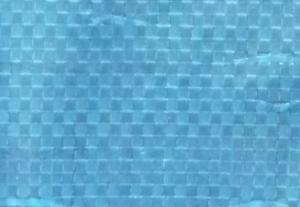Krycí LD-PE tkaná plachta na bazén obdélník 4 x 6 m modrá